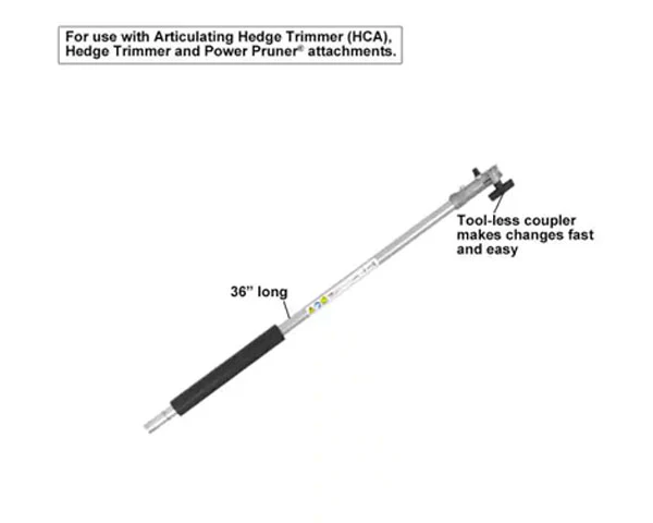 Echo 99944200536 3 ft Extension Attachment for PAS-225 and PAS-2620 - Zehr's Sales & Manufacturing