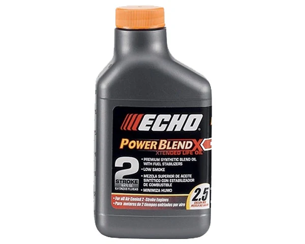 Echo PowerBlend Gold 2-Cycle Oil 6.4 oz Bottle – Mix 1 Bottle to 2.5 Gal (6450025G) - Zehr's Sales & Manufacturing