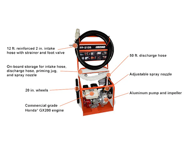 ECHO FP-2126 Fire Cart 2