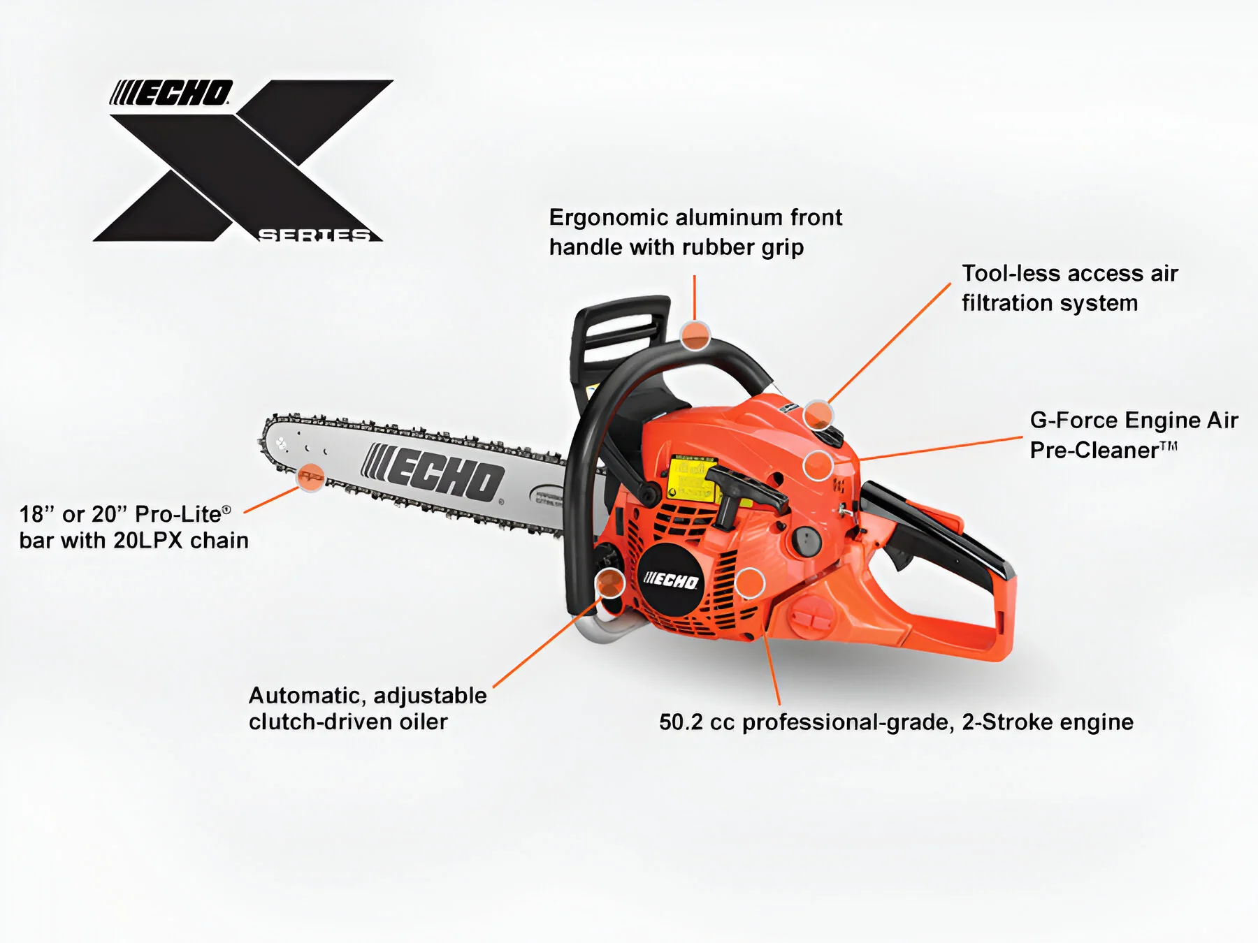 ECHO CS-501P-18 Chain Saw 18