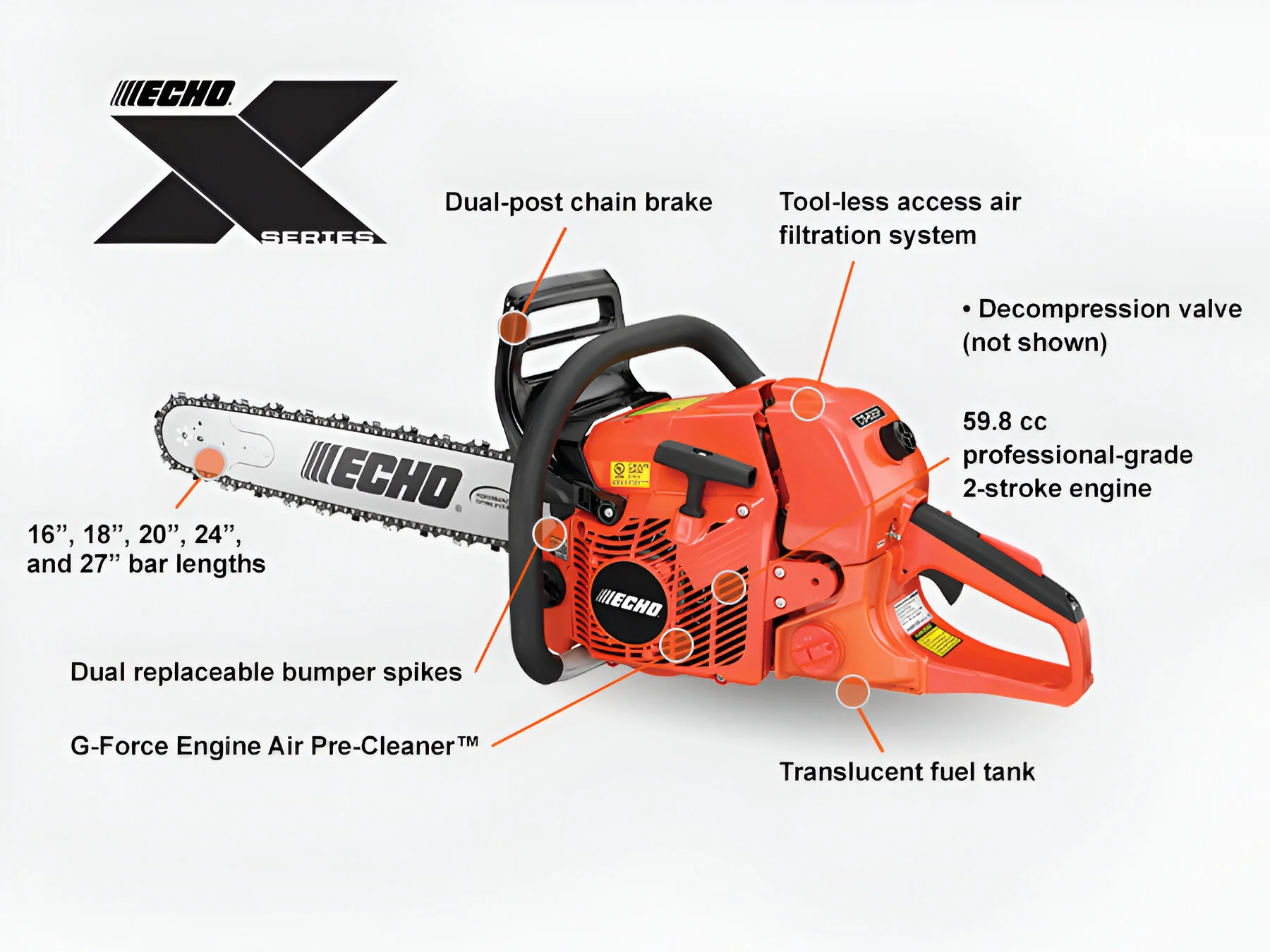 ECHO CS-620PW-24 Chain Saw 24